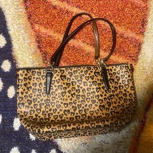 Coach Wild Hearts Ava Zip Top Bag